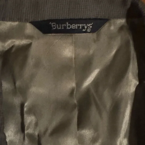 Burberrys Men’s Sport Jacket 100% Wool Vintage Gray‎ Coat Old Money Luxury
